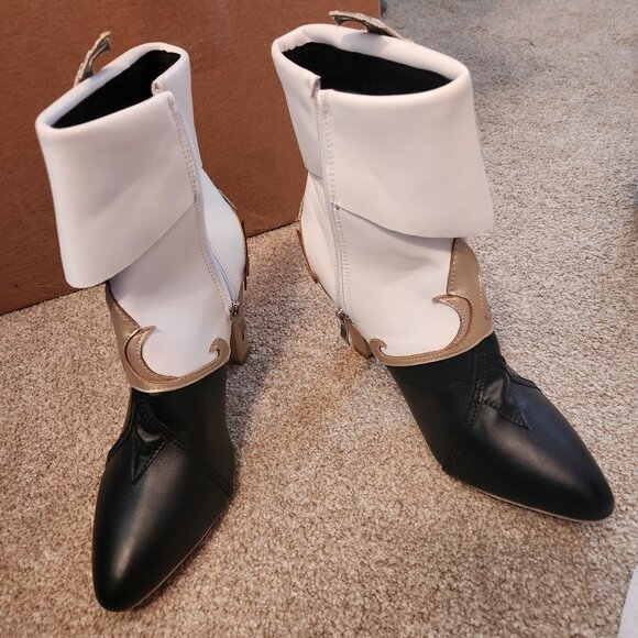 NEW Clorinde Genshin Impact Boots Cosplay Womens 39 = 8.5/9 US - Picture 2 of 12